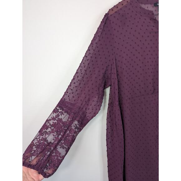 Torrid Clip Dot Button Front Maxi Kimono - Picture 3 of 8